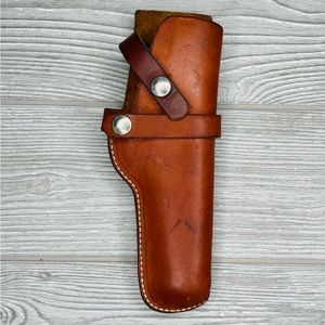 hunter 1100 21 inch brown leather holster snap holster tactical belt accessories